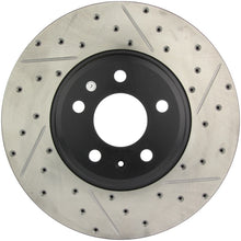 Load image into Gallery viewer, StopTech Power Slot 09-10 Audi A4/A4 Quattro / 08-10 A5 / 10 S4 Front Left Drilled &amp; Slotted Rotor
