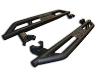 Load image into Gallery viewer, DV8 Offroad 07-18 Jeep Wrangler JK Steel Rock Guard/Sliders - Black (2 Door)
