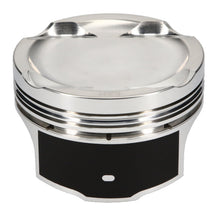 Load image into Gallery viewer, JE Pistons Mitsubishi 4B11T 88.0mm Bore -8.2 Dish Asymmetrical FSR Pistons
