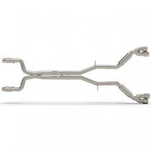 Load image into Gallery viewer, Kooks 16+ Chevy Camaro SS 6.2L 3in GREEN Cat Strt Screamer Exhaust w/Quad Tips (Use w/Kooks Headers)
