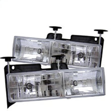 Load image into Gallery viewer, Spyder Chevy C/K Series 1500/2500 88-99/Chevy Tahoe 95-99Crystal Glass Headlights Chrm HD-YD-CCK88-C

