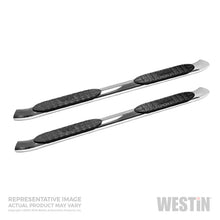 Load image into Gallery viewer, Westin 2016-2018 Nissan Titan XD Crew Cab PRO TRAXX 5 Oval Nerf Step Bars - SS
