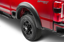 Load image into Gallery viewer, Bushwacker 23-24 Ford F-250/350 SuperDuty Extend-A-Fender Style Flares 2pc Rear - Black
