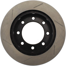 Load image into Gallery viewer, StopTech Power Slot 00-05 Ford Excursion / 99-04 F250/F350 Front Right Slotted CRYO Brake Rotor
