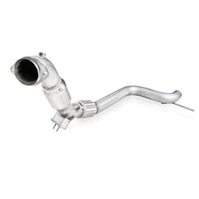 Load image into Gallery viewer, Stainless Works 2015-16 Mustang Downpipe 3in High-Flow Cats
