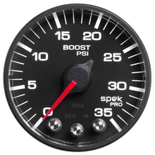 Load image into Gallery viewer, Autometer Diesel Gauge Kit A-Pillar w/ Speaker 01-07 GM Boost/EGT 60psi/2000 degree F Black Spek-Pro
