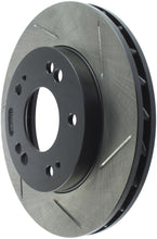 Load image into Gallery viewer, StopTech Power Slot 4/89-00 Mitsubishi Eclipse GST / 2/98-01 Galant 4 cyl Slotted Left Front Rotor
