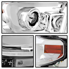 Load image into Gallery viewer, Spyder Toyota Tundra 2014-2016 Projector Headlights Light Bar DRL Chrome PRO-YD-TTU14-DRL-C

