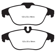 Load image into Gallery viewer, EBC 13-16 Mercedes-Benz GLK250 2.1 Twin TD Redstuff Rear Brake Pads
