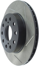Load image into Gallery viewer, StopTech Power Slot 1/90-95 Toyota MR2 Rear Left SportStop Slotted Rotor
