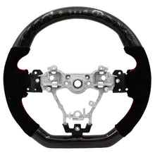 Load image into Gallery viewer, BLOX Racing 15-21 Subaru Carbon/Alcantara Steering Wheel Red Stitching
