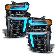 Load image into Gallery viewer, Oracle 20-21 Chevy Silv HD 2500/3500 RGB+W Headlight DRL Upgrade Kit - ColorSHIFT w/ BC1 Controller
