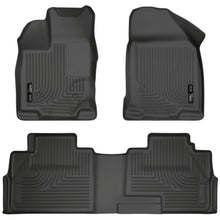 Load image into Gallery viewer, Husky Liners 07-13 Ford Edge / 07-13 Lincoln MKX Weatherbeater Black Front &amp; 2nd Seat Floor Liners
