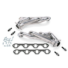 Load image into Gallery viewer, BBK 79-93 Mustang 351 Swap Shorty Unequal Length Exhaust Headers - 1-5/8 Silver Ceramic
