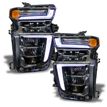 Load image into Gallery viewer, Oracle 20-21 Chevy Silverado 2500 RGB+W Headlight DRL Upgrade Kit - ColorSHIFT w/ Simple Controller
