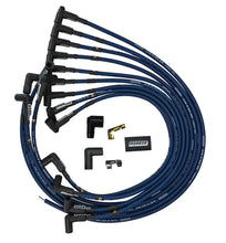 Load image into Gallery viewer, Moroso Chevrolet Small Block Ignition Wire Set - Ultra 40 - Unsleeved - HEI - Under Header - Blue
