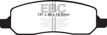 Load image into Gallery viewer, EBC 06-09 Buick Lucerne 3.8 Yellowstuff Rear Brake Pads
