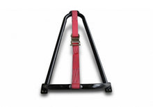 Load image into Gallery viewer, N-Fab Bed Mounted Tire Carrier Universal - Gloss Black - Red Strap
