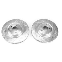 Load image into Gallery viewer, Power Stop 17-18 Mercedes-Benz SLC300 Front Evolution Drilled &amp; Slotted Rotors - Pair
