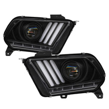 Load image into Gallery viewer, Spyder Ford Mustang 10-13 Projector Headlights - HID Model Only - Black PRO-YD-FM2010V2-HID-BK
