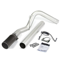 Load image into Gallery viewer, Banks Power 07-12 Dodge 6.7L SCLB-Mega Cab-SB Monster Exhaust Sys - SS Single Exhaust w/ Black Tip
