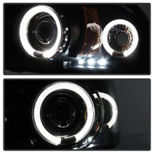 Load image into Gallery viewer, Spyder Dodge Dakota 97-04/Durango 98-03 1PC Projector Headlights LED Halo LED Blk PRO-YD-DDAK97-BK
