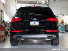 Load image into Gallery viewer, AWE Tuning Audi 8R SQ5 Touring Edition Exhaust - Quad Outlet Diamond Black Tips
