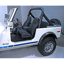 Load image into Gallery viewer, Rugged Ridge High-Back Front Seat Non-Recline Black Denim 76-02 CJ&amp;
