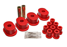 Load image into Gallery viewer, Energy Suspension 73-79 B-Body (Charger/Coronet/Satellite/GTX) Red Rear Leaf Spring Bushing Set
