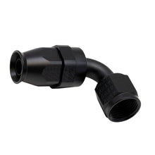 Load image into Gallery viewer, DeatschWerks 8AN Female Swivel 90-Degree Hose End PTFE (Incl 1 Olive Insert) - Anodized Matte Black
