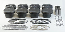 Load image into Gallery viewer, Mahle MS Piston Set GM LS 377ci 4.070in Bore 3.622in Stk 6.125in Rod .927 Pin 12cc 12.2 CR Set of 8
