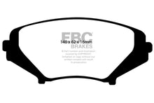 Load image into Gallery viewer, EBC 03-12 Mazda RX8 1.3 Rotary (Standard Suspension) Ultimax2 Front Brake Pads

