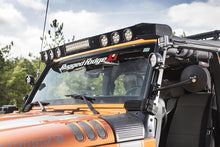 Load image into Gallery viewer, Rugged Ridge 07-18 Jeep Wrangler JK Elite Fast Track Windshield Light Bar Mount w/ Crossbar
