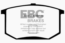 Load image into Gallery viewer, EBC 75-80 Lotus Esprit 2.0 Greenstuff Rear Brake Pads
