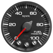 Load image into Gallery viewer, Autometer Spek-Pro - Nascar 2-1/16in Fuel Press 0- 100 psi Bfb Ecu

