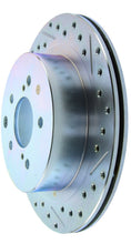 Load image into Gallery viewer, StopTech 89-96 Nissan 300ZX Select Sport Slotted &amp; Drilled Left Rear Brake Rotor
