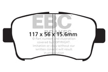 Load image into Gallery viewer, EBC 01-04 Suzuki Aerio 2.0 Greenstuff Front Brake Pads
