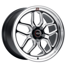 Load image into Gallery viewer, Weld S107 18X8 Laguna 5X120.65 ET29 BS5.6 Gloss Black MIL Dia 70.3
