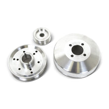 Load image into Gallery viewer, BBK 96-01 Mustang 4.6 GT Cobra Underdrive Pulley Kit - Lightweight CNC Billet Aluminum (3pc)

