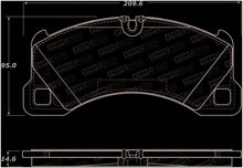 Load image into Gallery viewer, StopTech 08-18 Porsche Cayenne Street Performance Front Brake Pads
