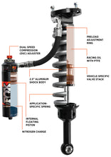 Load image into Gallery viewer, FOX 05+ Toyota Tacoma Performance Elite 2.5 Series Shock Front 2in Lift
