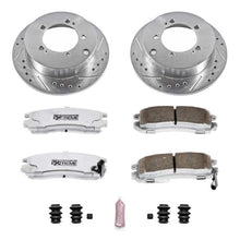 Load image into Gallery viewer, Power Stop 95-05 Chrysler Sebring Rear Z26 Street Warrior Brake Kit
