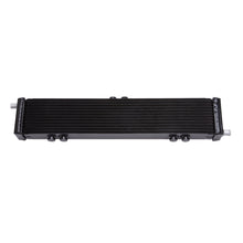 Load image into Gallery viewer, Edelbrock Heat Exchanger Single Pass Dual Row 22 000 Btu/Hr 26 5In W X 5In H X 2 62In D Black

