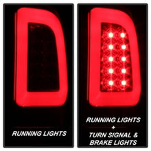 Load image into Gallery viewer, Spyder 97-03 Ford F150 Stylsd. F250 V3 Light Bar LED Tail Lights - Red/Clr ALT-YD-FF15097V3-LBLED-RC
