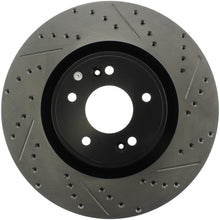 Load image into Gallery viewer, StopTech 10 Hyundai Genesis Coupe w/ Factory Brembo Slotted &amp; Drilled Left Front Rotor

