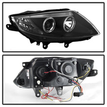 Load image into Gallery viewer, Spyder BMW Z4 03-08 Projector Headlights Halogen Model Only - LED Halo Black PRO-YD-BMWZ403-HL-BK
