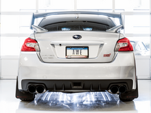 Load image into Gallery viewer, AWE Tuning Subaru STI VA / WRX GV / STI GV Sedan Touring Edition Exhaust - Diamond Black Tip (102mm)
