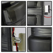 Load image into Gallery viewer, xTune Ford Superduty 08-14 F250-F550 Amber LED Mirror Signal Lens - Smoke ACC-LED-FDSD08-MR-SM
