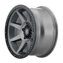 Load image into Gallery viewer, ICON Rebound 17x8.5 5x4.5 0mm Offset 4.75in BS 71.5mm Bore Titanium Wheel
