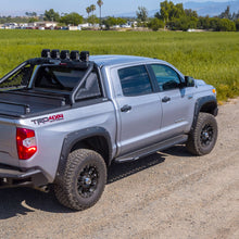 Load image into Gallery viewer, Go Rhino 2022 Toyota Tundra Crew Max 4dr RB20 Kit w/RB20 Running Board + Brkts - Tex. Blk
